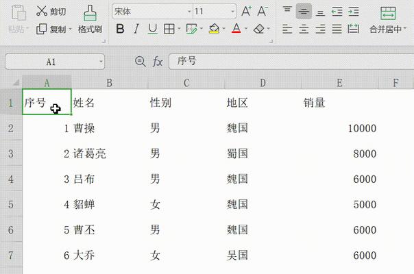 简单易学的Excel表格制作教程（轻松掌握Excel表格的制作技巧）  第3张