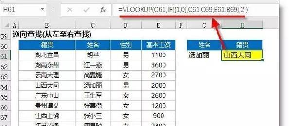 深入理解VLOOKUP函数的用法（掌握VLOOKUP函数的原理和应用技巧）  第1张