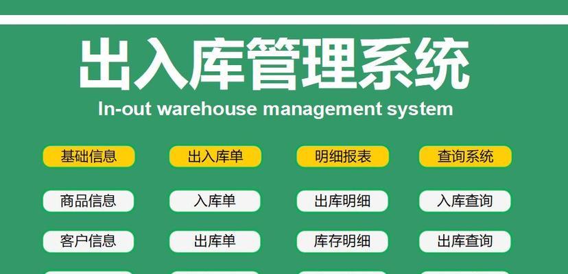 优秀的仓库出入库管理软件推荐（提升效率的仓库管理利器）  第1张